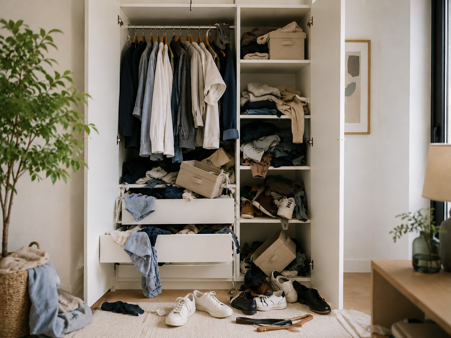 Desorganização em Casa: Como Afeta o Bem-Estar desorganização em casa